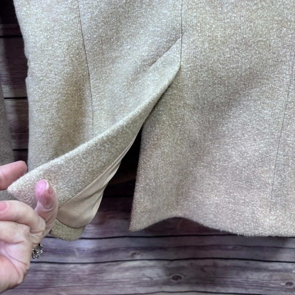 ANTHROPOLGIE Greylin Sift Cozy Tan Blazer